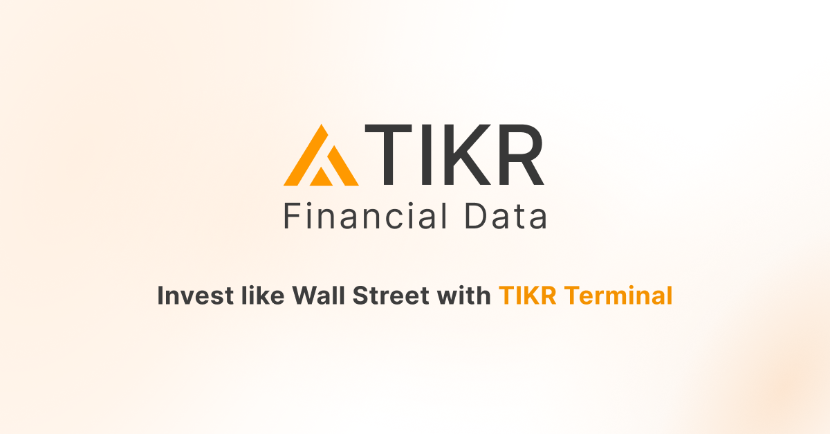 TIKR Pricing Affordable Investment Analysis Plans TIKR TIKR TIKR Pricing Affordable Investment Analysis Plans TIKR TIKR